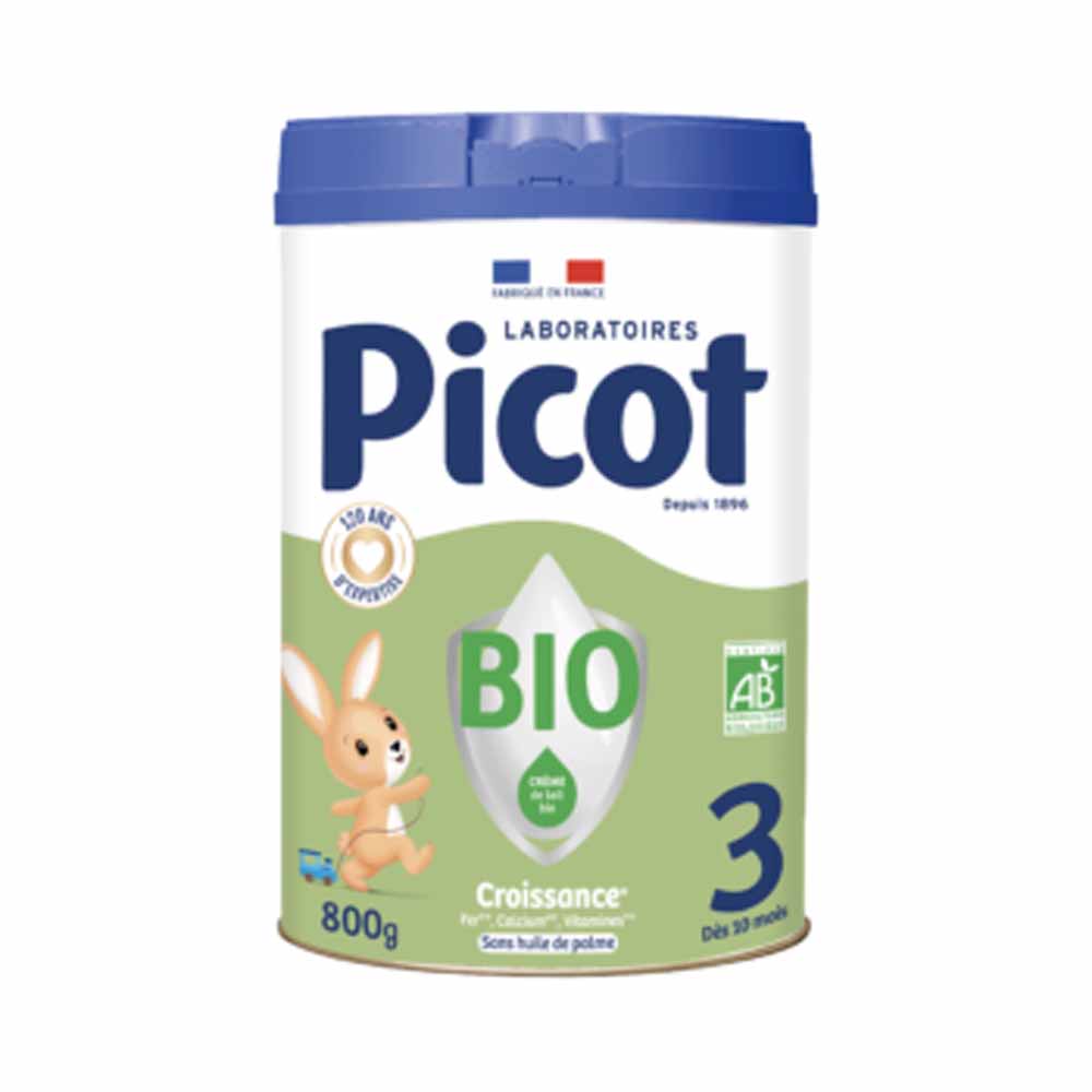 Picot Growth milk powder 10 months to 3 years organic 800 g