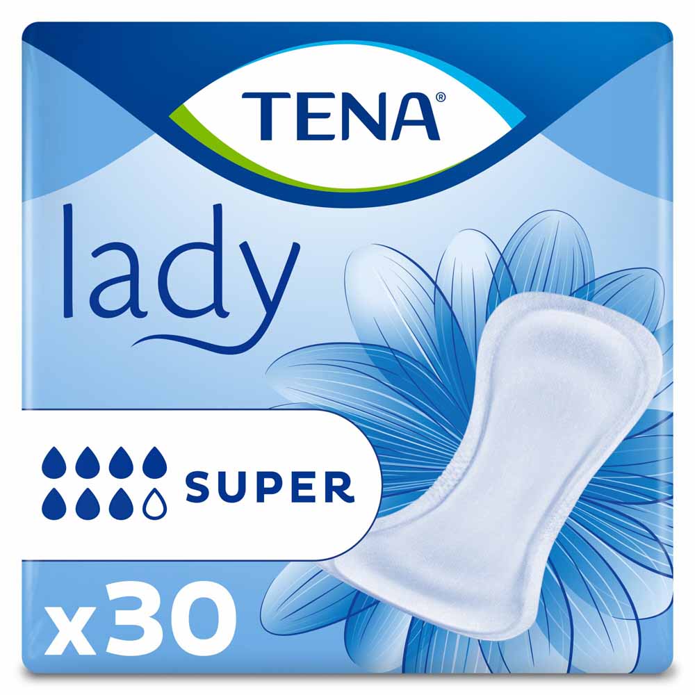 Tena Lady Super absorbent pads 30 units