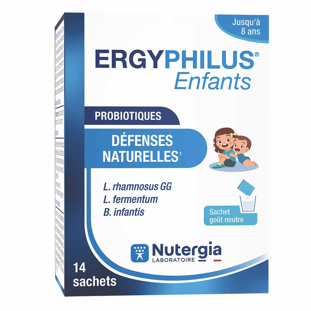 Nutergia Ergyphilus Children's Microbiome neutral flavour 14 sachets