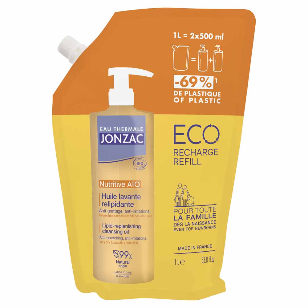 Eau thermale Jonzac Cleansing and replenishing shower oil 1000 ml