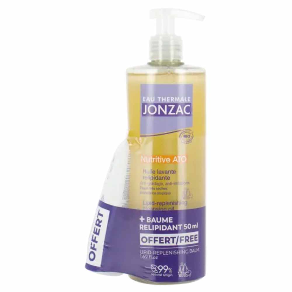 Eau thermale Jonzac Duo Cleansing Oil & ATO Balm 550 ml