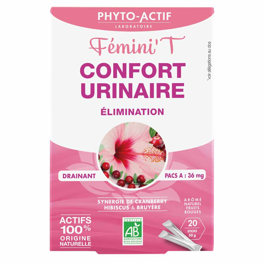 Phyto-Actif Femini't urinary comfort 20 sticks