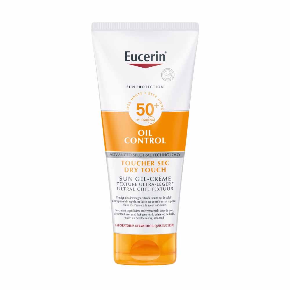 Eucerin Sun Protection Oil Control SPF50+ gel-cream dries to a matte finish 200 ml
