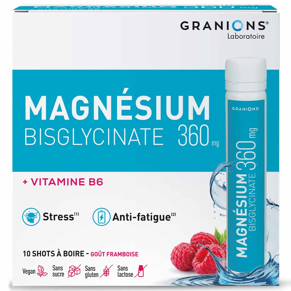 Granions Magnesium bisglycinate 360 10 shots