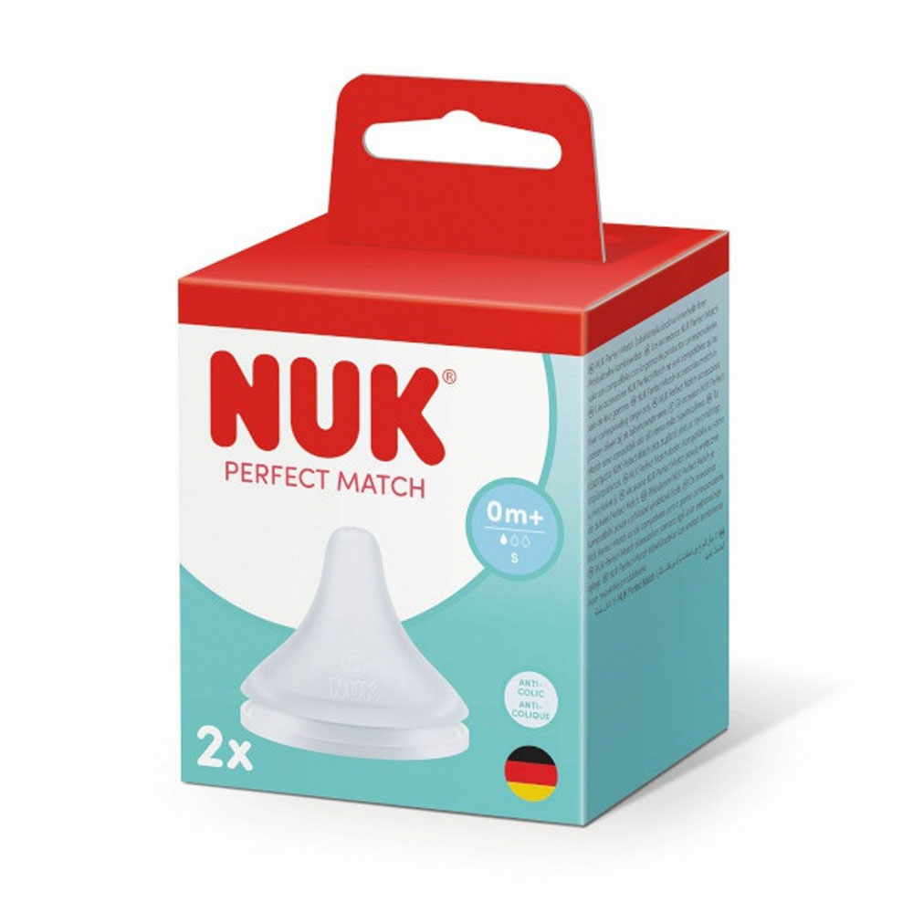 Nuk Perfect Match Silicone Teat x2