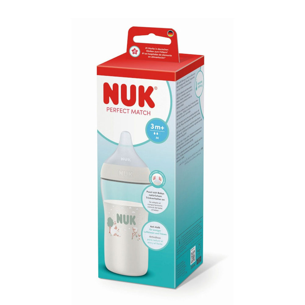 Nuk Perfect Match Baby bottle from 3 months+ 260 ml