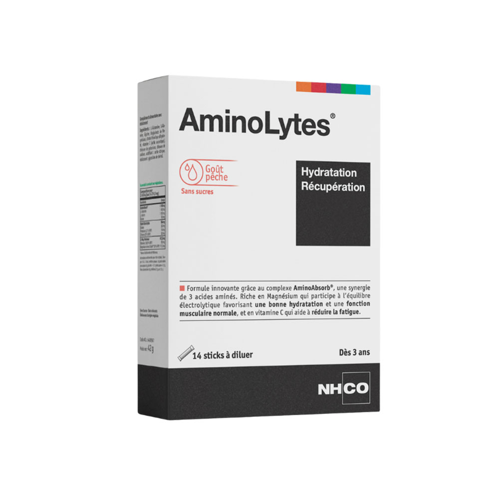Nhco Nutrition Hydration and recovery AminoLytes hydration and recovery formula 14 sticks