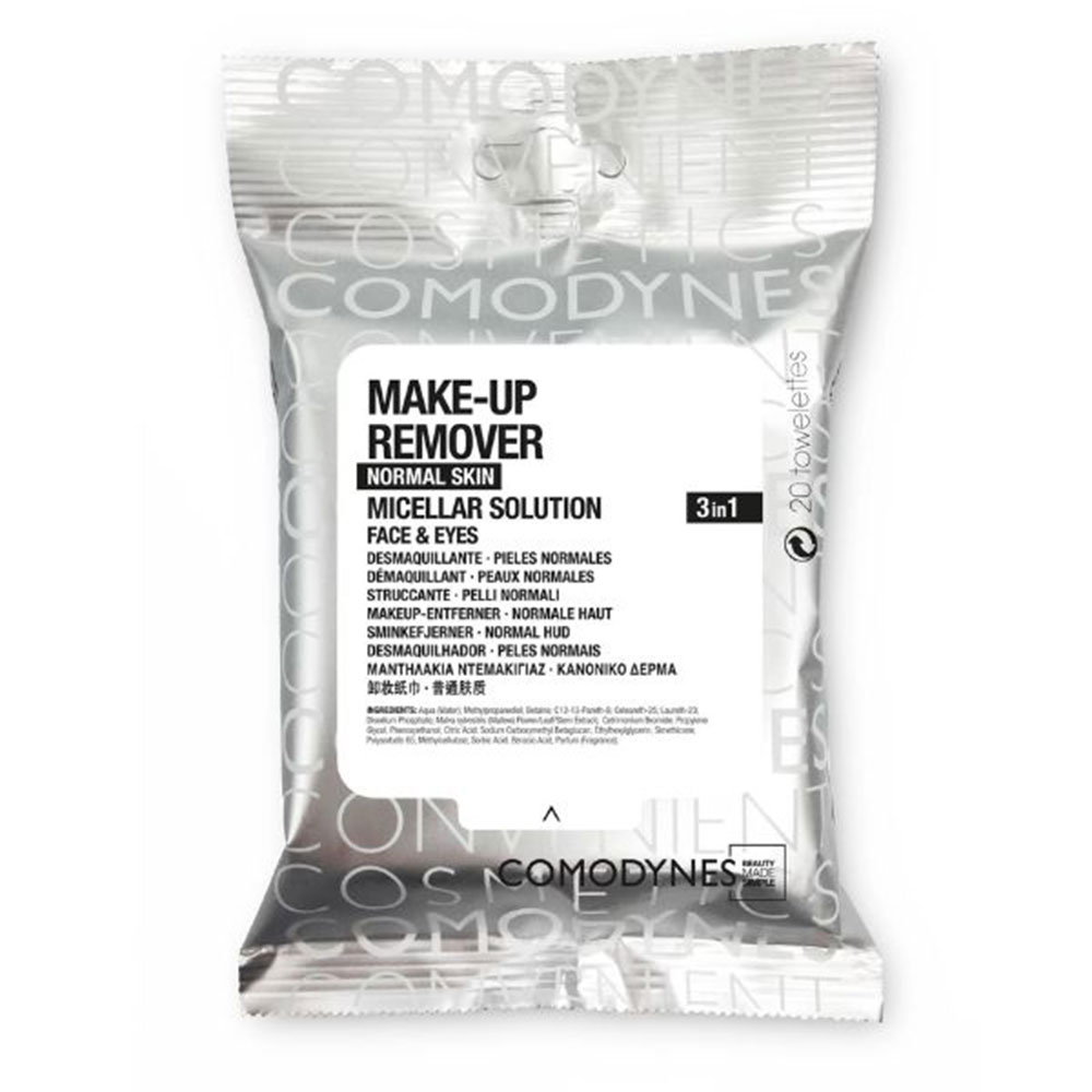 Comodynes Micellar cleansing wipes normal skin 20 units