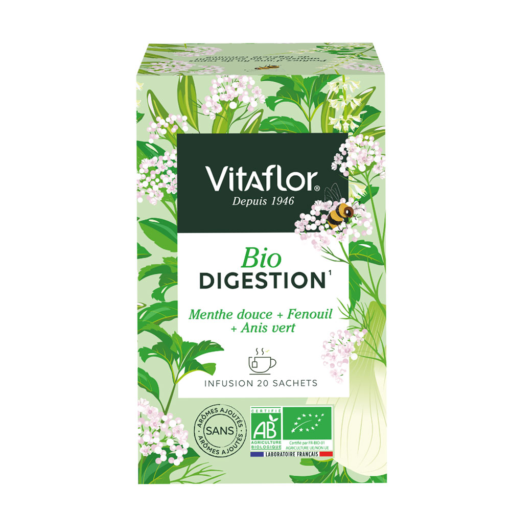 Vitaflor Organic digestion herbal tea 20 sachets