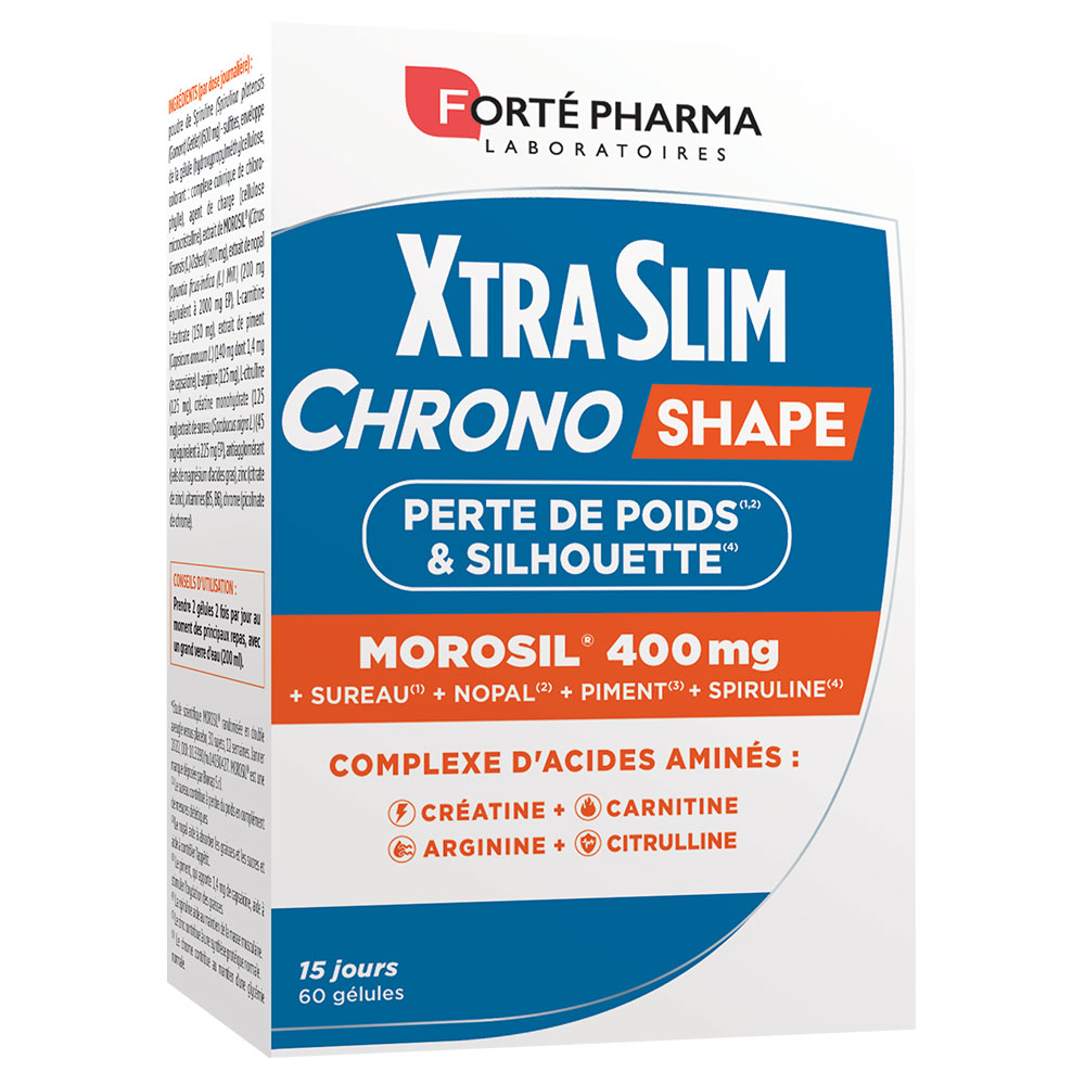 Forté Pharma XtraSlim Chrono Shape Morosil 400 mg 60 tablets