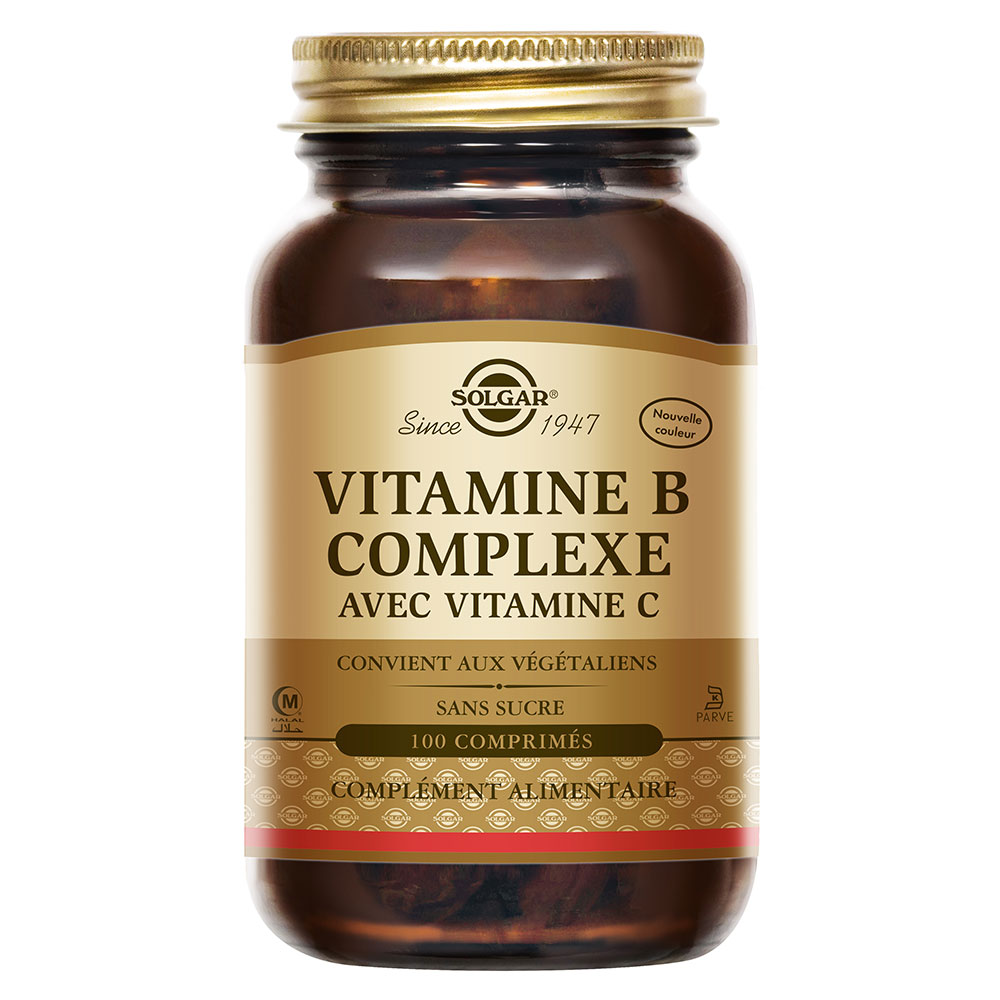 Solgar Vitamin B complex with vitamin C 100 tablets