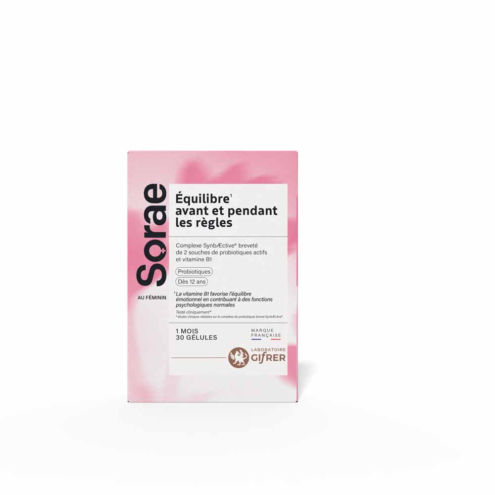 Gifrer Sorae Balance before and during periods 30 capsules