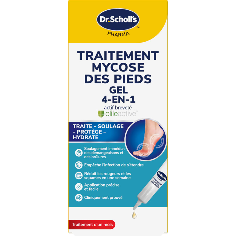 Scholl 4-in-1 Athlete's Foot Treatment 10 ml