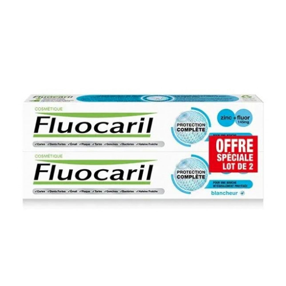 Fluocaril Complete Whitening Toothpaste 2 x 75 ml