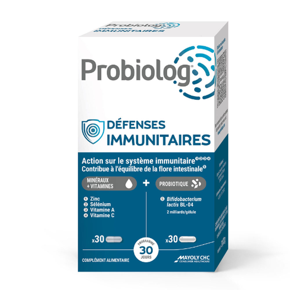 Mayoly CHC Probiolog Immune defences 2 x 30 capsules