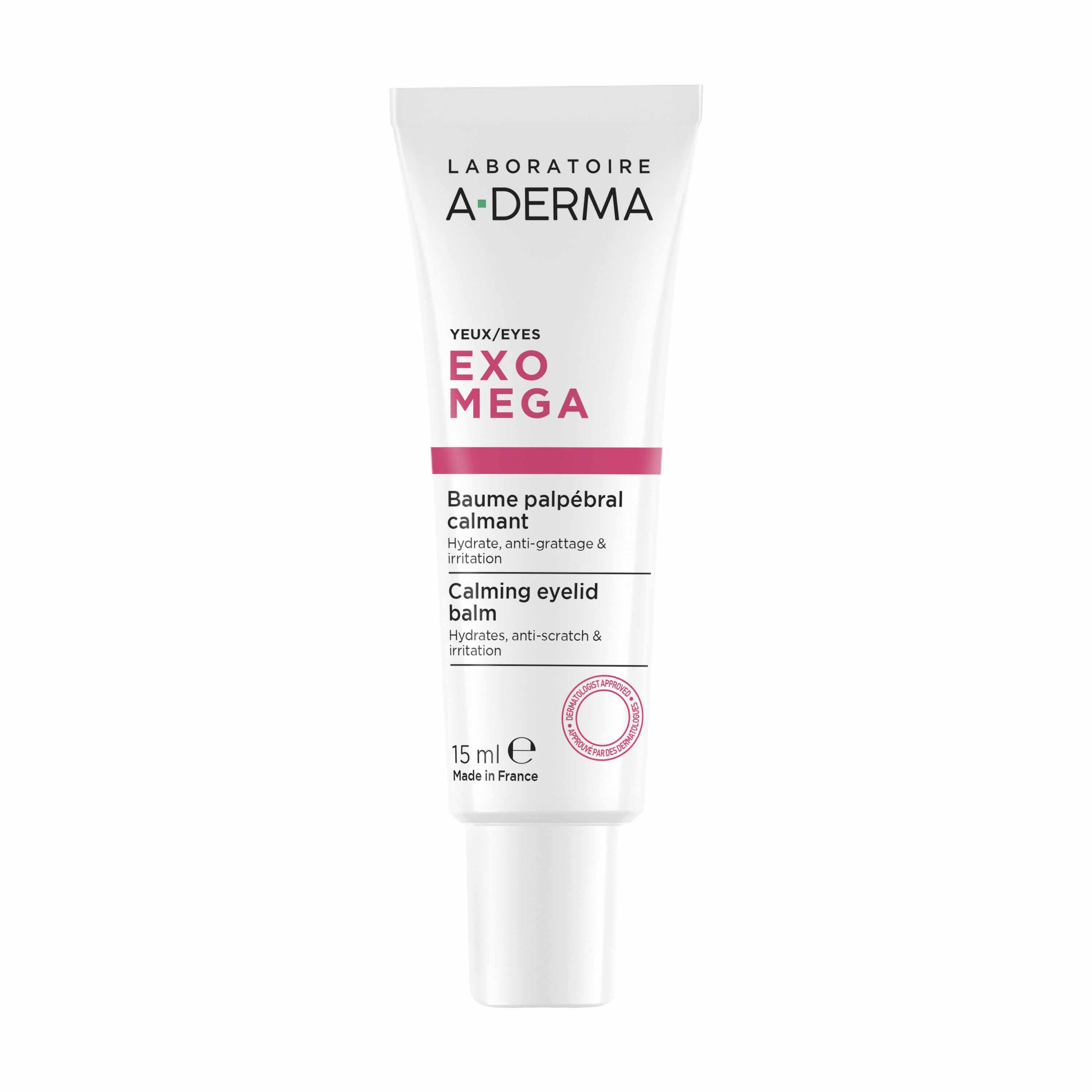 A-Derma Exomega Soothing eyelid balm 15 ml