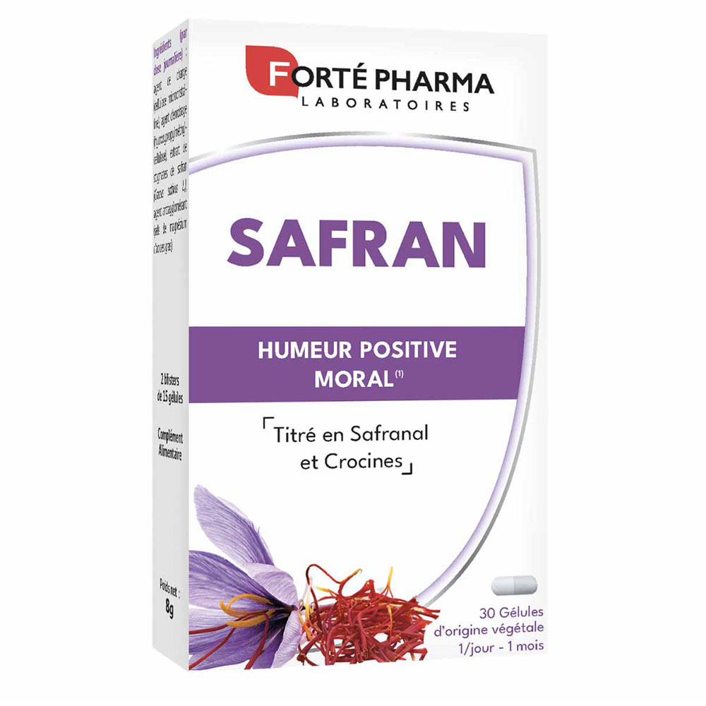 Forté Pharma Saffron with Safranal and Crocins 30 capsules
