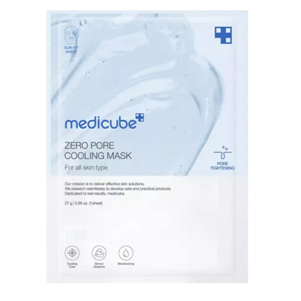 Medicube Zero Pore cooling tissue mask 1 x unit
