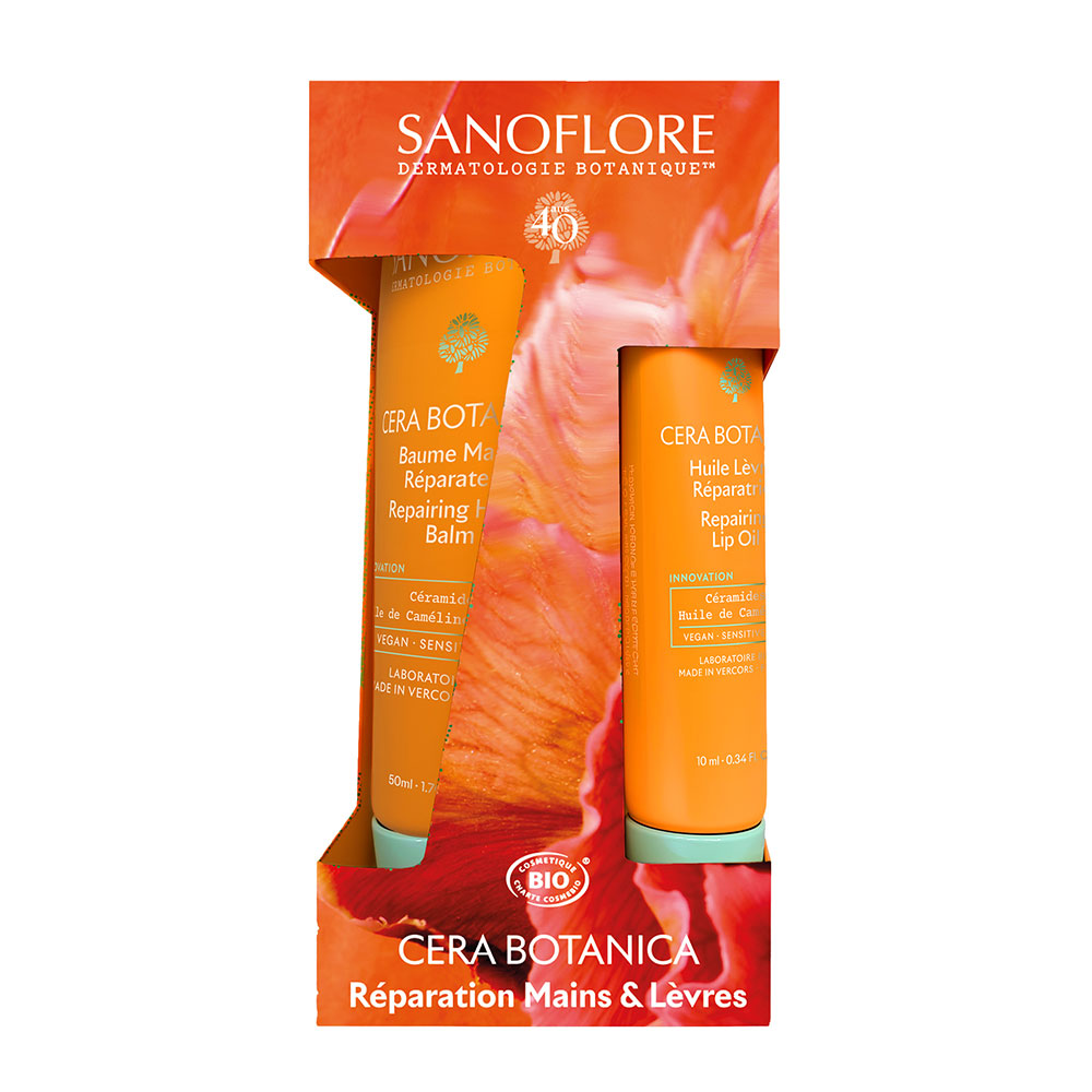 Sanoflore Cera Botanica Hand and lip gift set
