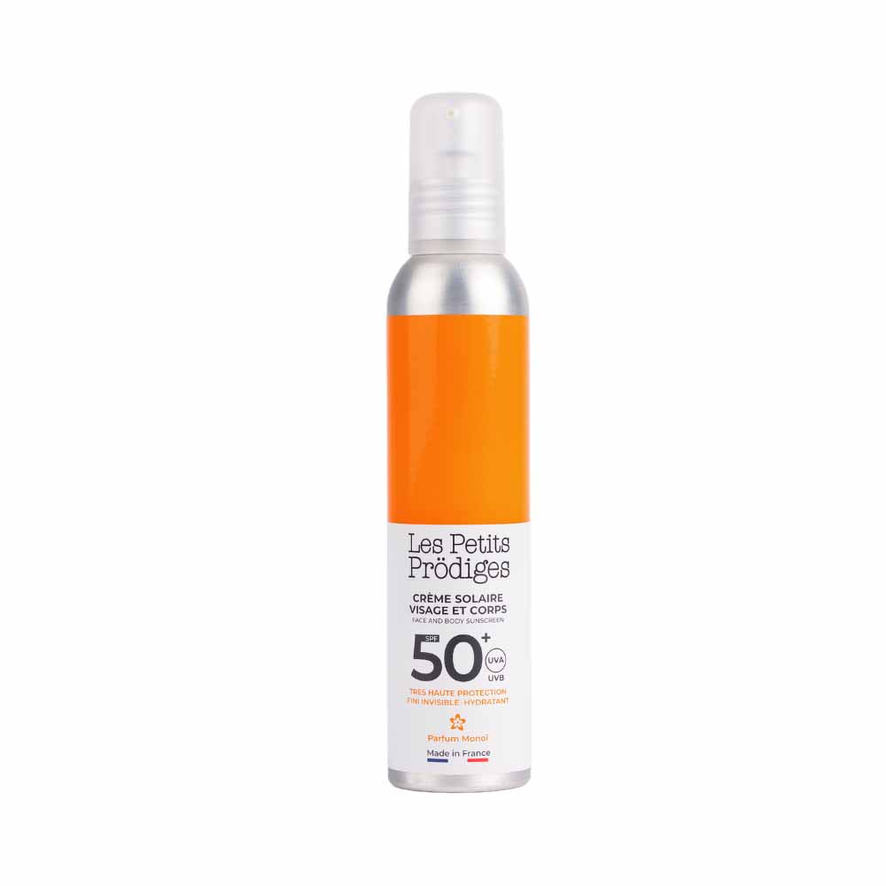 Les petits prodiges Sunscreens SPF50+ cream Face and Body 100ml