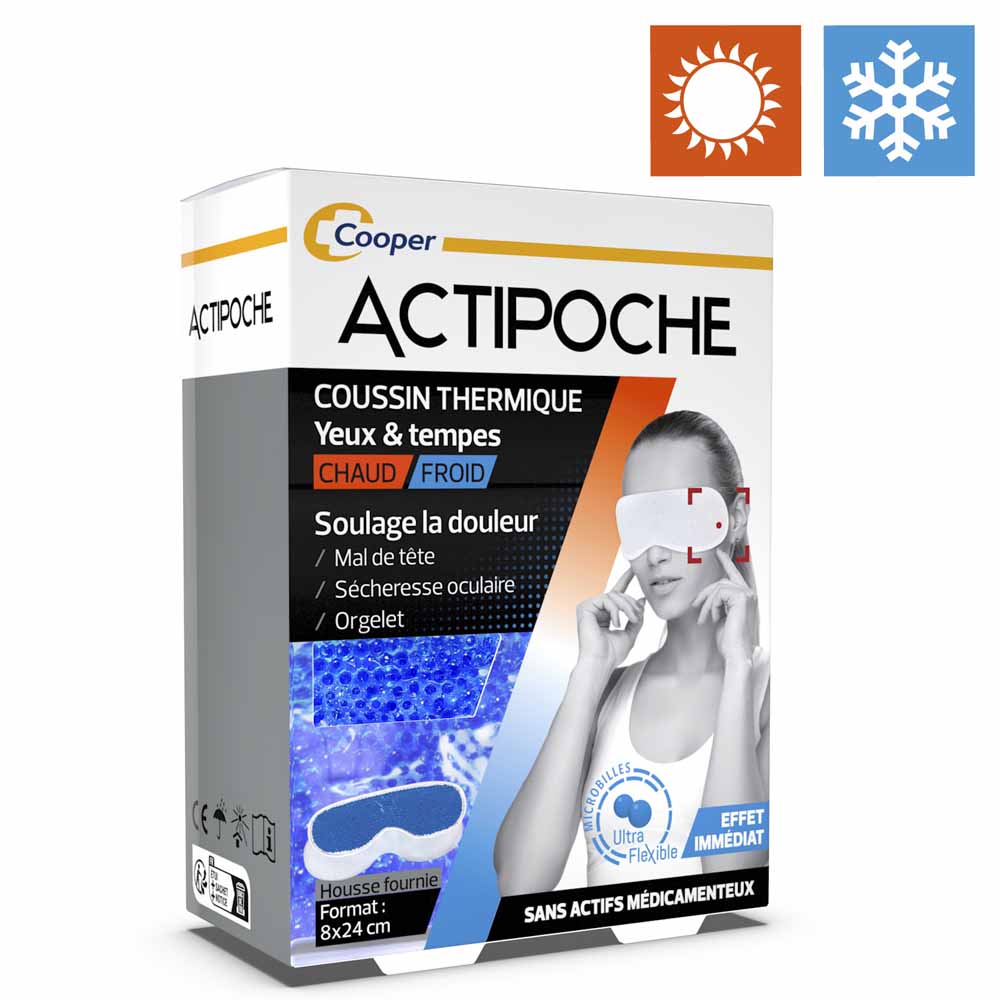 Actipoche Eye and temple heating pad
