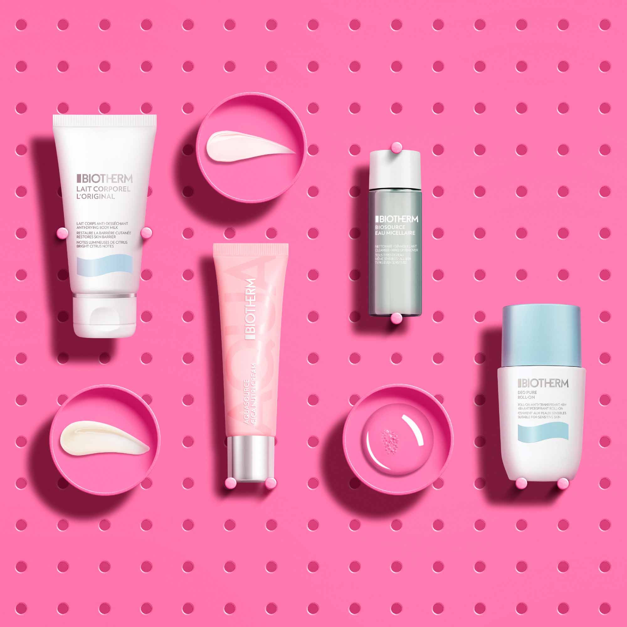 Biotherm Drop Collection Les Essentiels d'Hydratation Gourde Rose