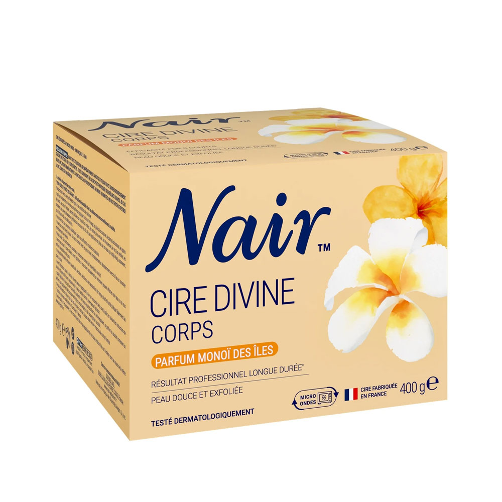 Nair Divine Perfume Wax monoi des iles intense 400g