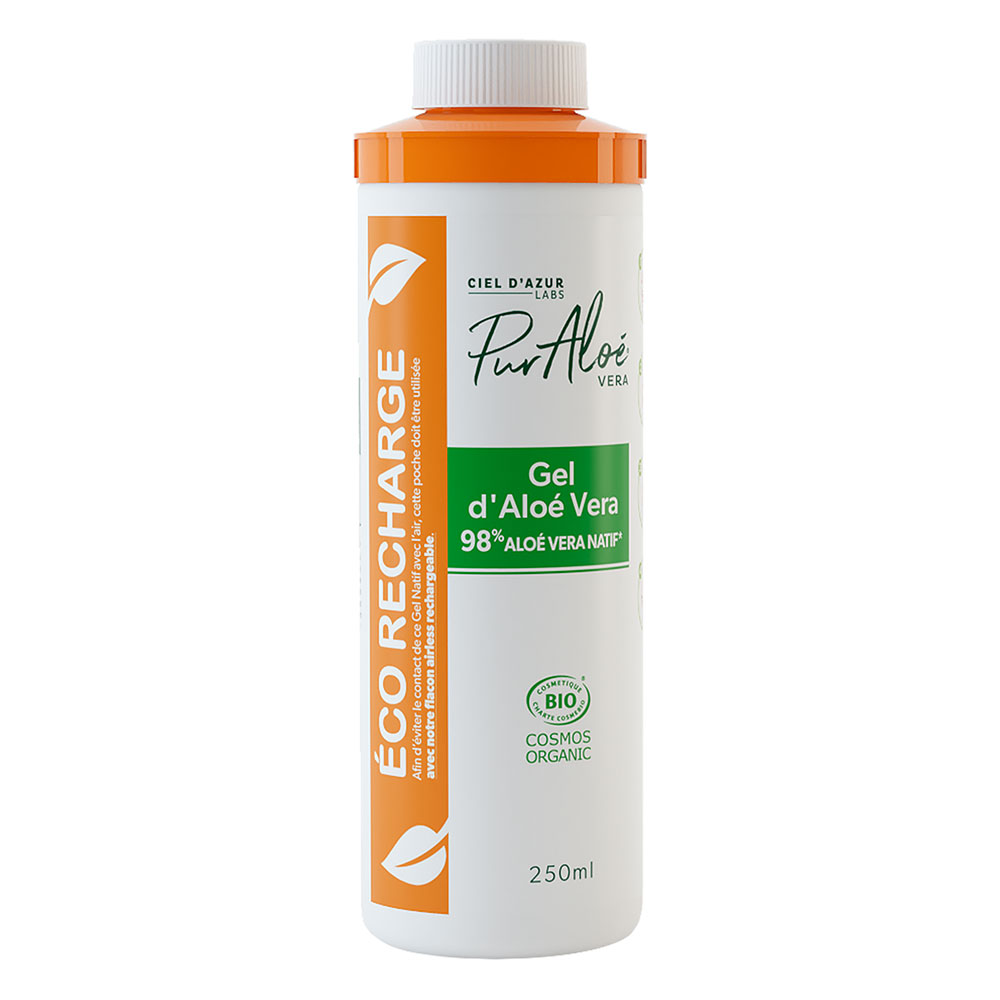 Pur Aloé Pur'Aloé Vera Recharge Gel externe 98% Bio 250 ml