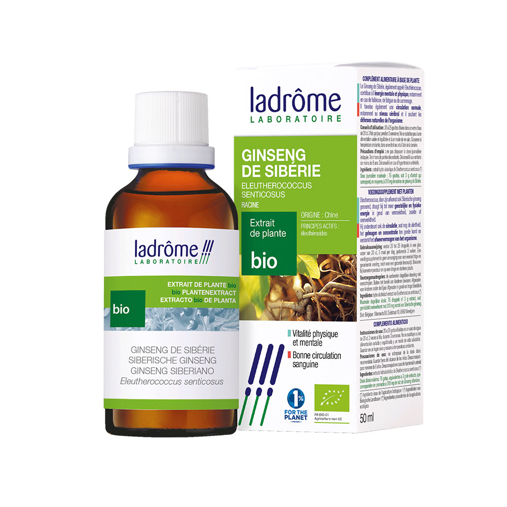 Ladrôme Siberian ginseng root extract 50 ml