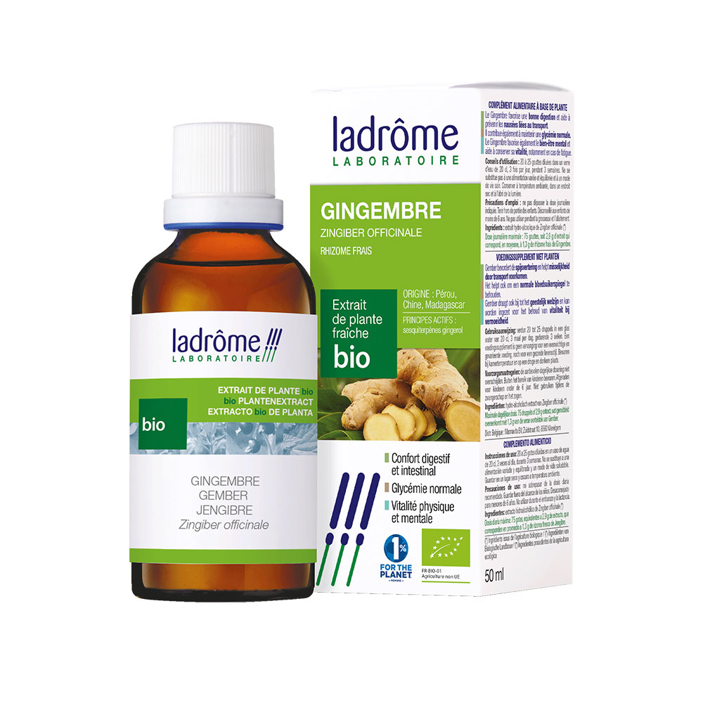 Ladrôme Fresh ginger rhizome extract 50 ml