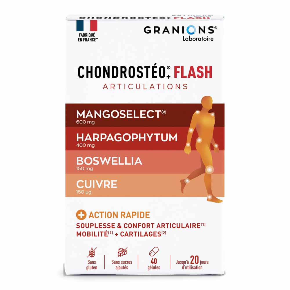 Granions Chondrosteo Flash 40 capsules