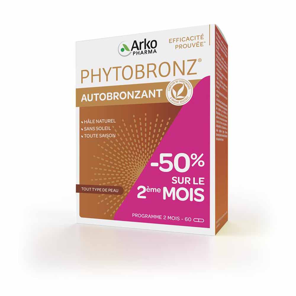 Arkopharma Phytobronz Self-tanning 2x30 capsules