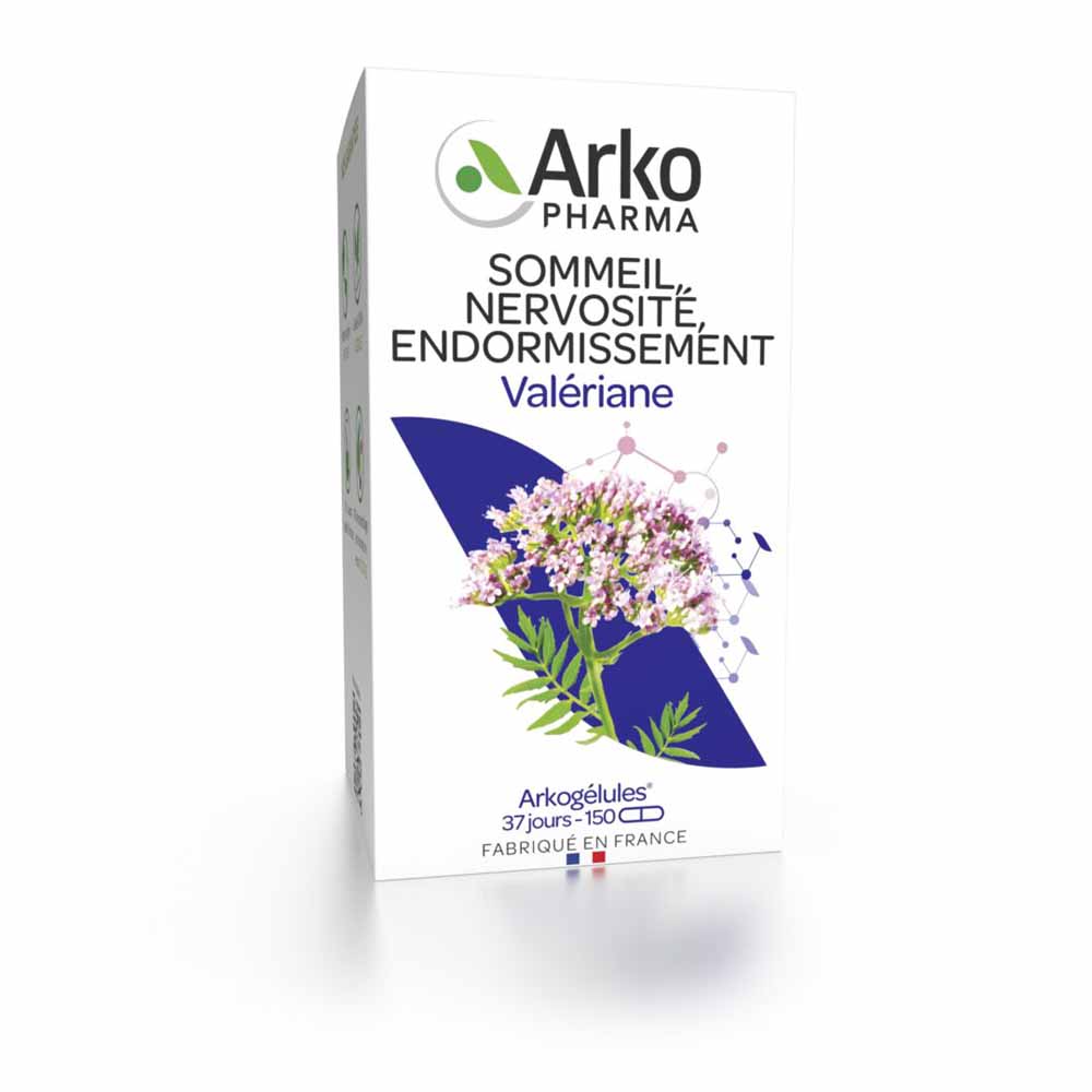Arkopharma Arkocapsules Valerian sleep and nervousness aid 150 capsules