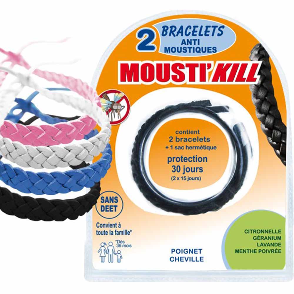 Mousti'Kill Mosquito repellent bracelets