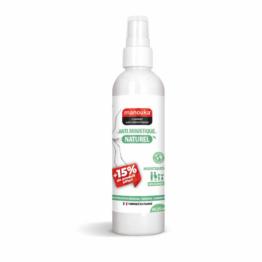 Manouka Natural mosquito repellent spray 86 ml