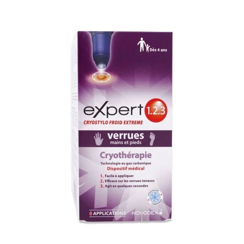 Novodex Expert 1.2.3 Extreme cold wart treatment for hands and feet 14 ml