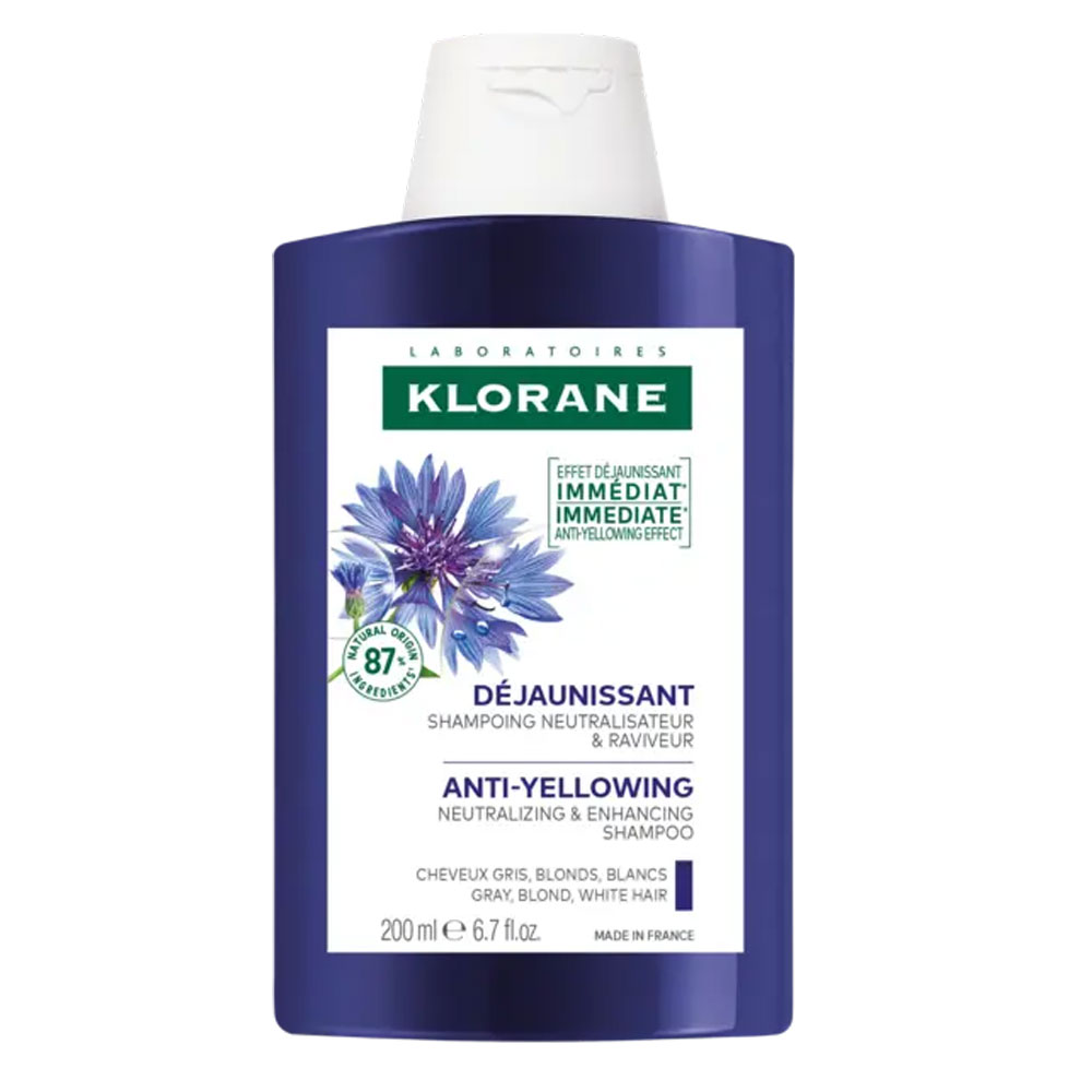 Klorane Yellowing neutralising shampoo neutralising & brightening 200 ml