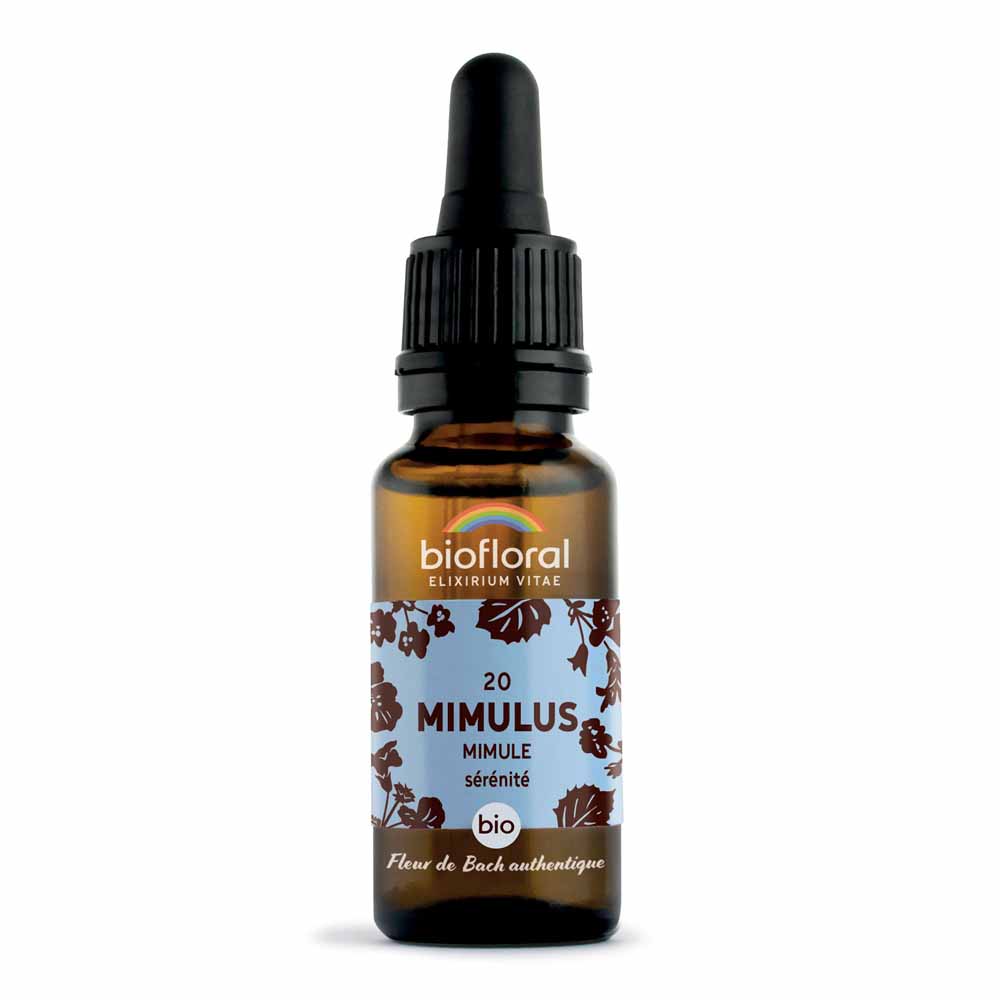 Biofloral Mimulus Bach Flowers N°20 Organic Demeter 20 ml