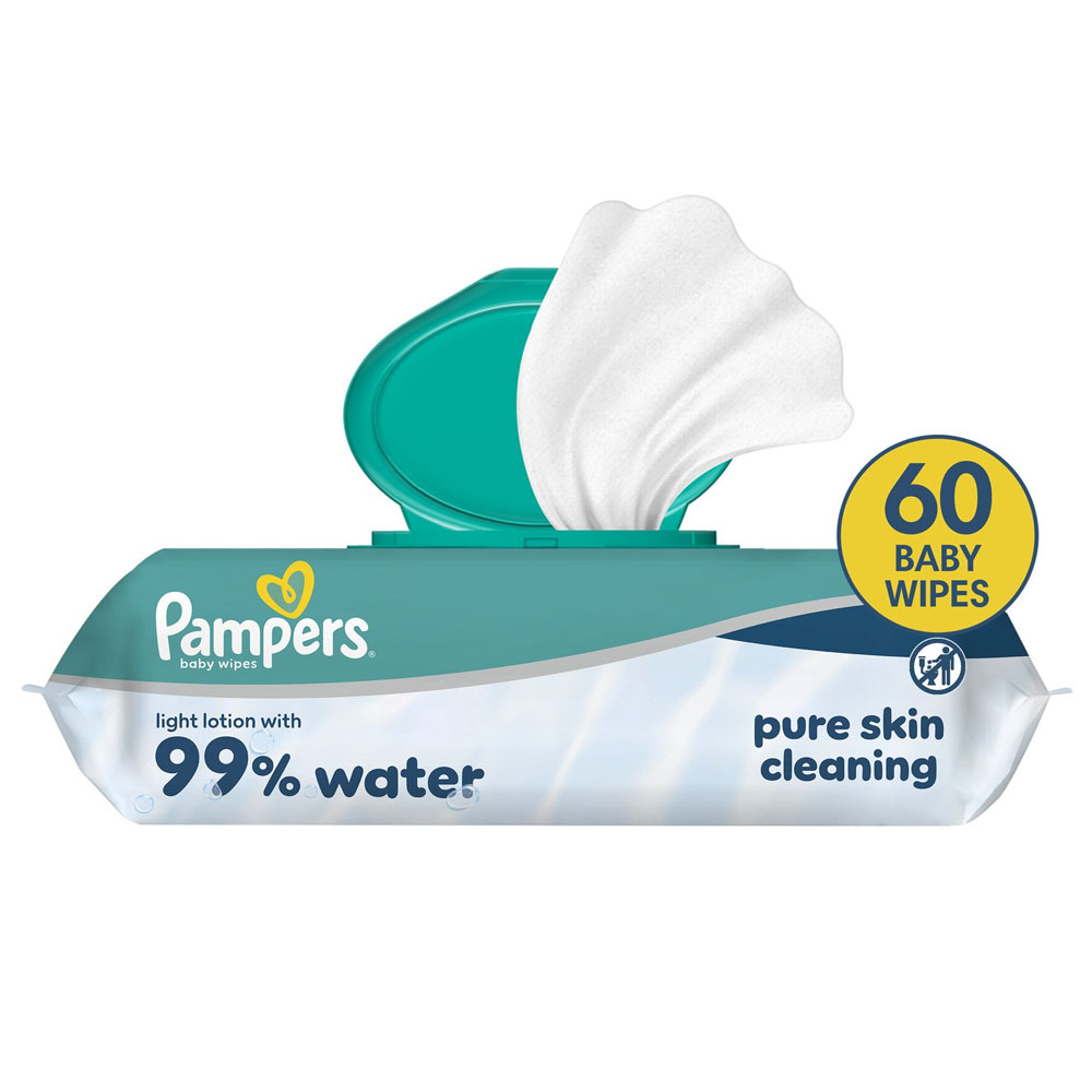 Pampers Water wipes 60 capsules