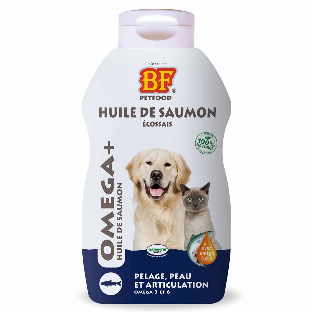 Biofood BF Petfood Salmon Oil For Cats And Dogs 500ml