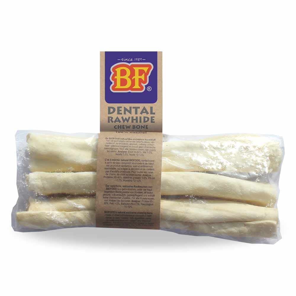 Biofood BF Petfood Snack Dental Chew Bone 15cm X3