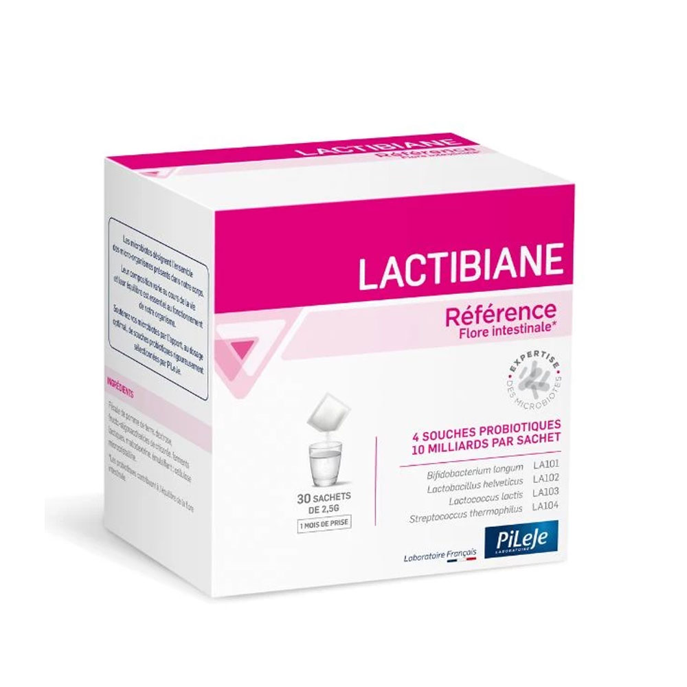 Pileje Lactibiane Référence gut flora support 30 sachets of 2.5g