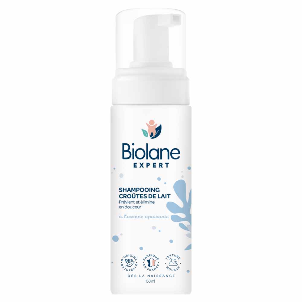 Biolane Expert Cradle Cap Shampoo with soothing oat 150 ml