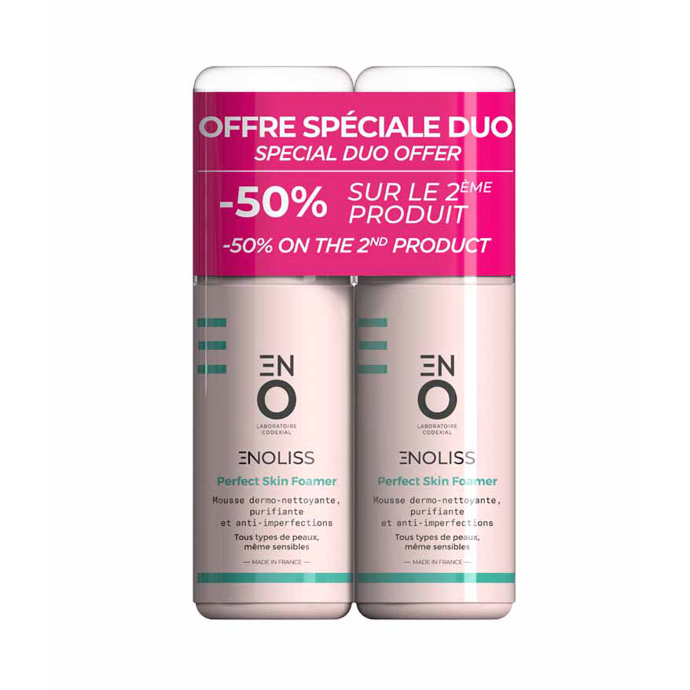 ENO Laboratoire Codexial Enoliss Perfect Skin Foamer Dermo-Cleaning Foam All Skin Types 2x150ml