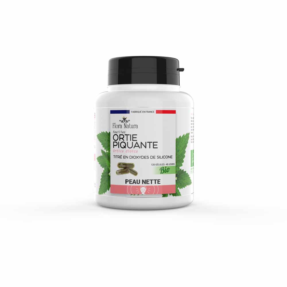 Flora Natura Stinging nettle clear skin 120 capsules