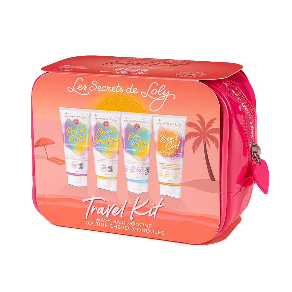 Les Secrets de Loly Travel set Wavy hair