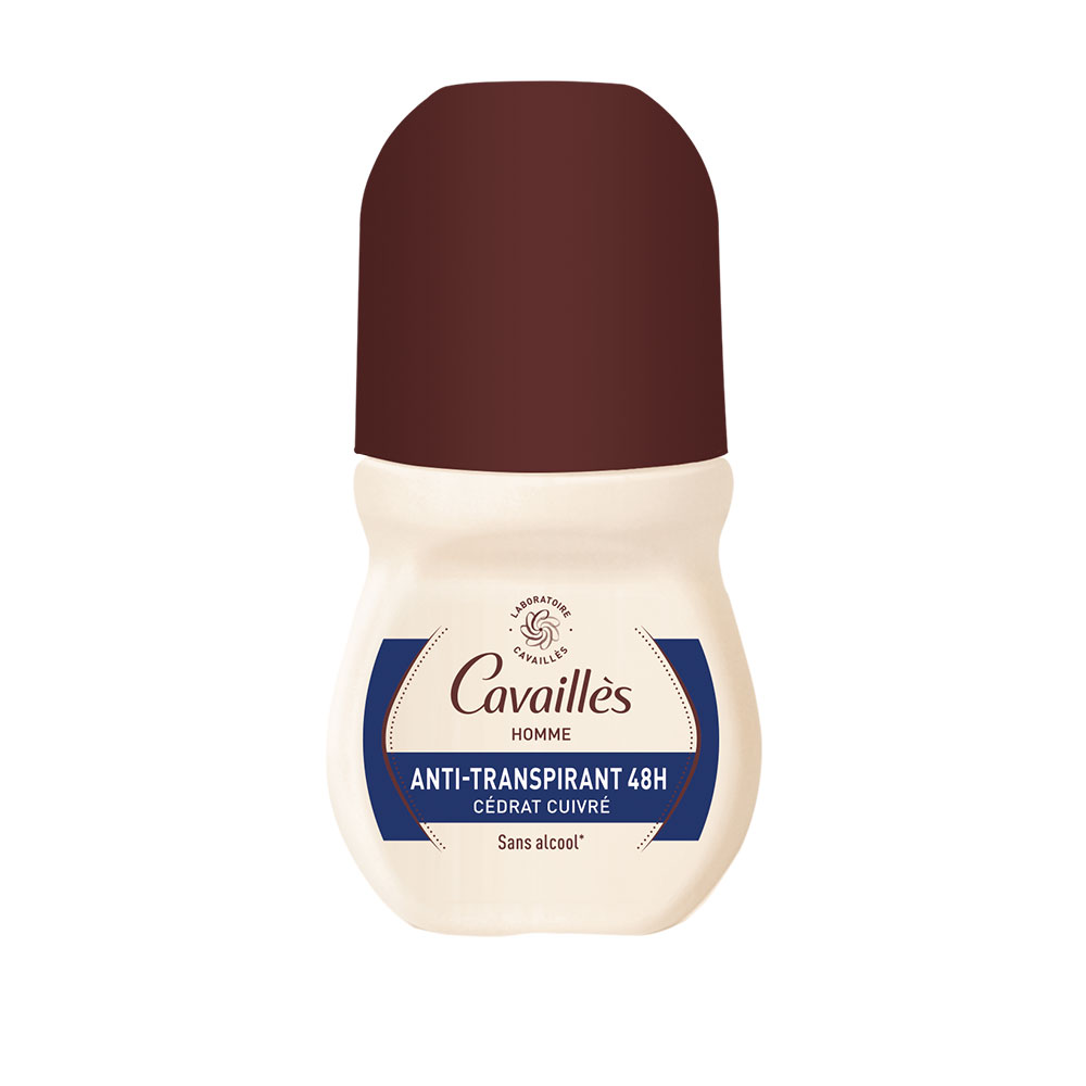 Cavaillès Absorb + L'Homme Roll On Anti-Perspirant 48H Deodorants 50ml