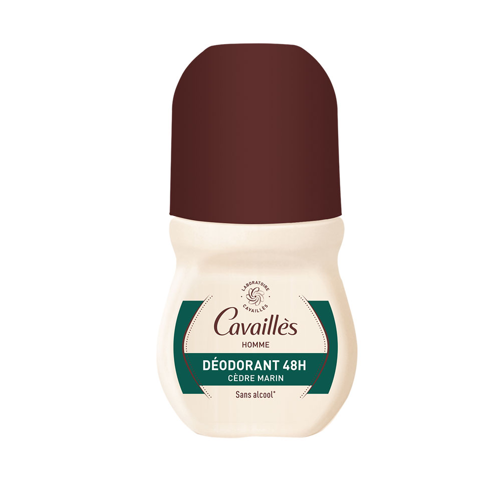 Cavaillès Dermato Déodorant Roll On Homme 48H 50ml