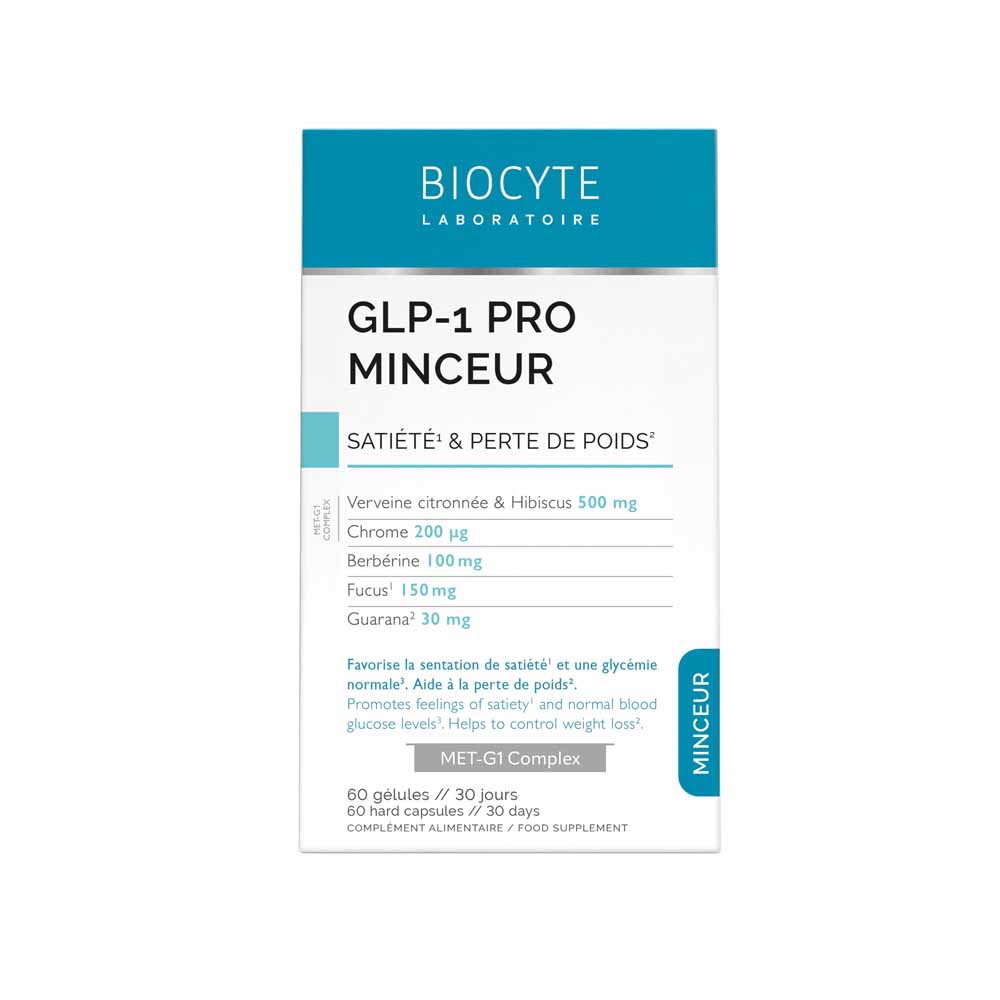 Biocyte Slimming GLP-1 Pro satiety and weight management 60 capsules
