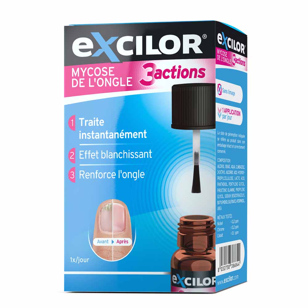 Excilor Nail Fungus 3 Actions 7 ml